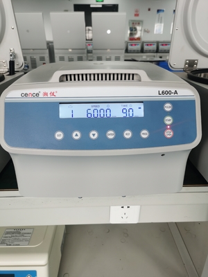 Cence L600-A Низкоскоростная центрифуга 6000 об/мин 5120xg 16x15 мл