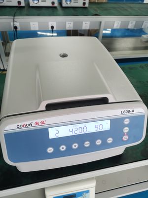Cence L600-A Низкоскоростная центрифуга 6000 об/мин 5120xg 16x15 мл