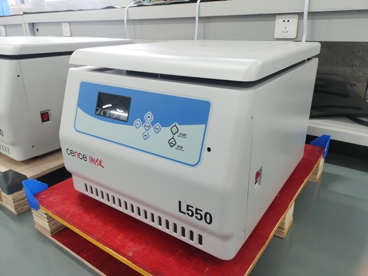 L550 Центрифуга малой скорости 5500 р/мин 4x500 мл Мощность для отделения крови