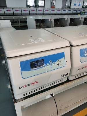 Cence L550 Низкоскоростная центрифуга 5500 об/мин, вместимость 4x500 мл