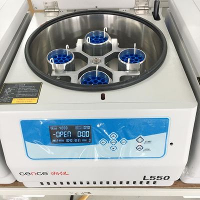 L550 Центрофуга для лаборатории Cence 5310xg Max RCF 4x500ml Мощность Низкий шум <65dB ((A) Столовая низкоскоростная центрофуга