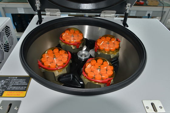 Настольная рефрижераторная центрифуга для крови CHT210R с максимальной скоростью 21000 об/мин, максимальным RCF 32752xg и вместимостью 4x750 мл