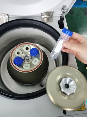 Настольная высокоскоростная центрифуга H1750R с максимальной скоростью 18500 об/мин, максимальным RCF 29302xg и ротором 4x100 мл