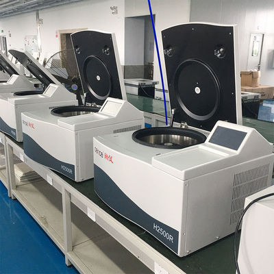 Высокоскоростная охлаждаемая центрифуга 25000 об/мин с RCF 50560xg и вместимостью 6x100 мл для лабораторного использования