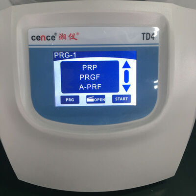Центрифуга CENCE TD4 PRP с 4000 оборотов в минуту, конструкция из пластика ABS и емкость ротора 8x15 мл для лабораторного использования