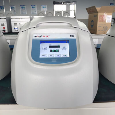 Центрифуга CENCE Xiangyi 4000 оборотов в минуту с 8 x 15 мл емкостью и сенсорным экраном