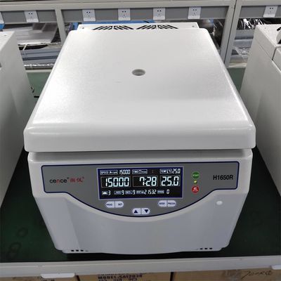 управление микропроцессора центрифуги 16500rpm 1000W Benchtop высокоскоростное Refrigerated